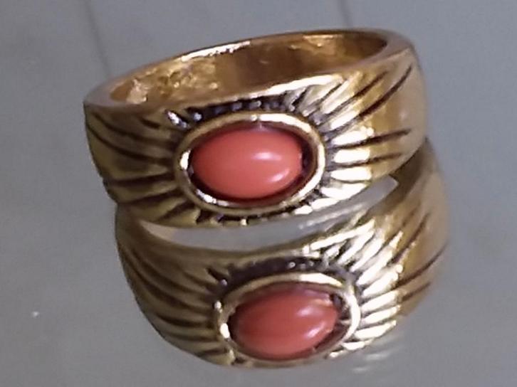 Oude vintage super mooi ring., Handtassen en Accessoires, Ringen, Verzenden