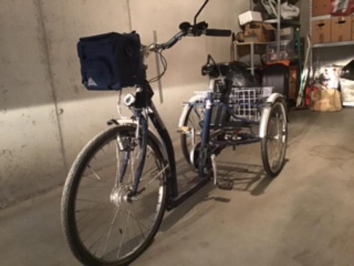 elektrische driewieler, Fietsen en Brommers, Fietsen | Driewielfietsen, Zo goed als nieuw, Ophalen