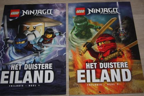Lego Ninjago ( deel 1 en 3 ) stripverhalen ; 1e druk 2016, Boeken, Stripverhalen, Zo goed als nieuw, Meerdere stripboeken, Ophalen of Verzenden