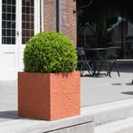 NIEUWE VIERKANTE PLANTENBAK BLOEMBAK POT BLOEMPOT S BLOCK L, Tuin en Terras, Bloempotten, Overige materialen, 40 cm of meer, Vierkant