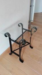 bijzettafel salontafel tafel, Enlèvement ou Envoi, Comme neuf, Verre
