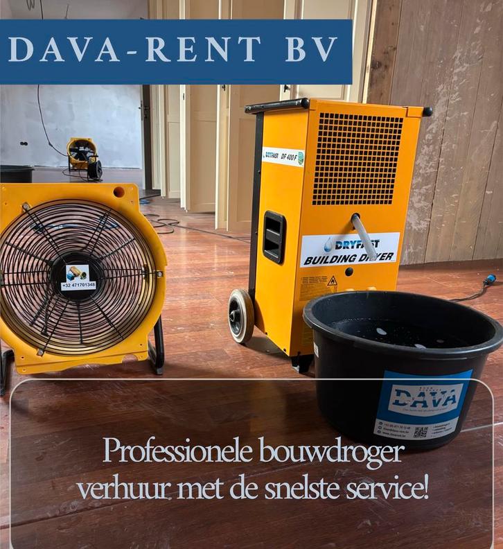 Bouwdroger verhuur, Doe-het-zelf en Bouw, Ventilatie en Afzuiging, Ophalen