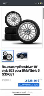 Jantes & pneus 19 BMW G30 série 5 runflat style633, Pneus et Jantes, Véhicule de tourisme, 275 mm, Utilisé