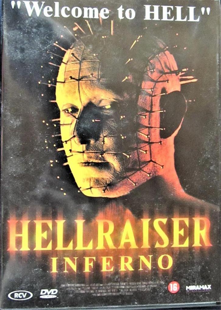 DVD HORROR- HELLRAISER INFERNO, Cd's en Dvd's, Dvd's | Horror, Zo goed als nieuw, Overige genres, Alle leeftijden, Ophalen of Verzenden