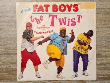 LP: Fat Boys - The Twist 12" single beschikbaar voor biedingen