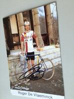 Wielerkaart 1980 team colnago roger de vlaeminck signe, Verzenden