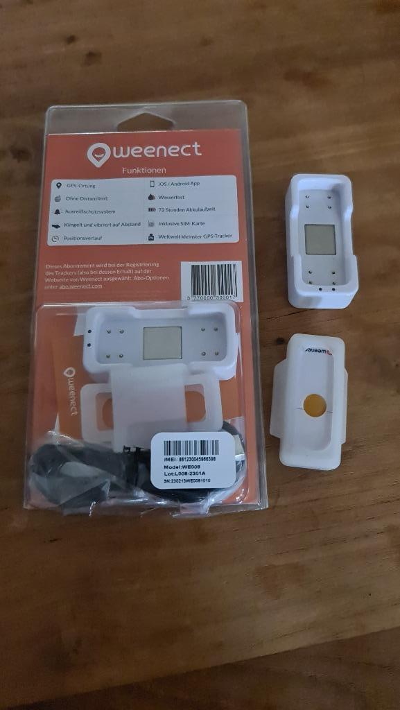 GPS hond, merk Weenect, Dieren en Toebehoren, Honden-accessoires, Zo goed als nieuw, Ophalen