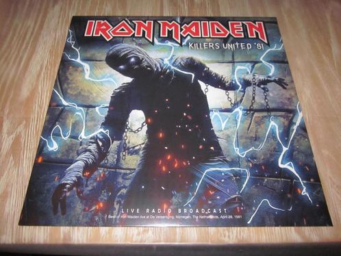 IRON MAIDEN - Killers United '81, Cd's en Dvd's, Vinyl | Hardrock en Metal, Zo goed als nieuw, Ophalen of Verzenden