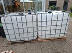 ibc vat 1000 liter met kraan, Tuin en Terras, Ophalen, Kunststof, Gebruikt, Met kraantje