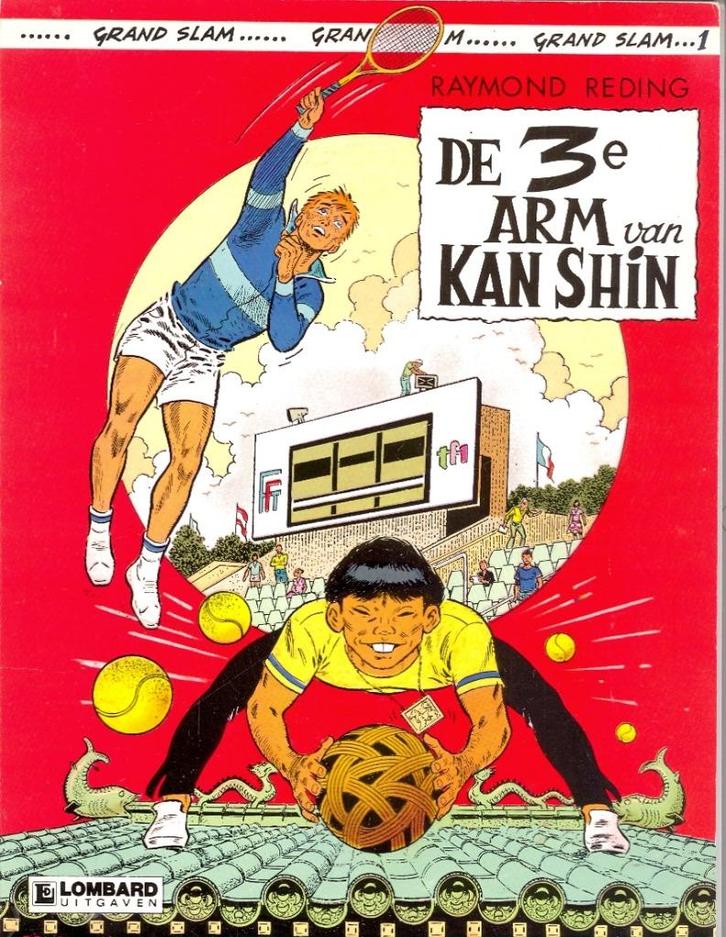 Grand Slam nr 1 - Raymond reding - De 3e arm van Kan Shin., Boeken, Stripverhalen, Zo goed als nieuw, Eén stripboek, Ophalen of Verzenden