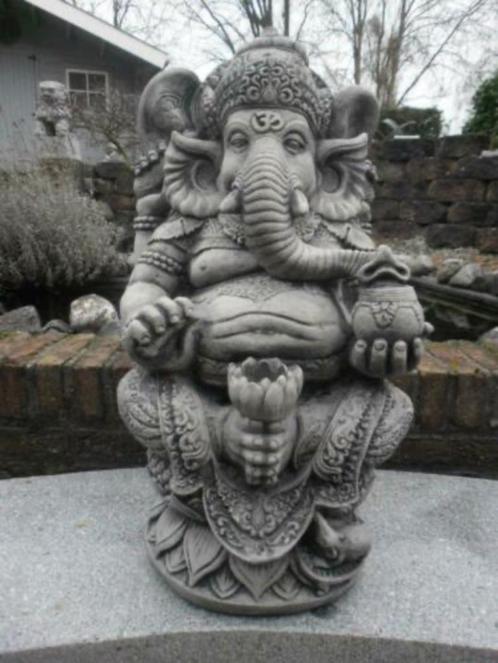 Béton Ganesha résistant à l'hiver, Jardin & Terrasse, Statues de jardin, Neuf, Animal, Béton, Enlèvement