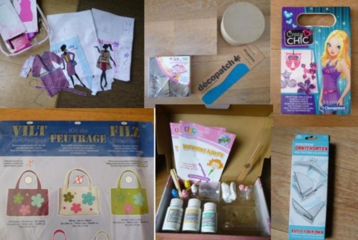 knutselen ook voor en met kinderen, Hobby en Vrije tijd, Knutselen, Nieuw, Ophalen of Verzenden