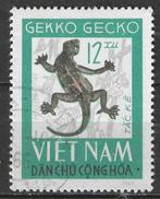 Noord-Vietnam 1966 - Yvert 488 - Reptielen - 12 xu (ST), Verzenden