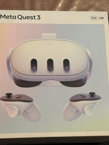 Meta Quest 3 512gb, Enlèvement, Comme neuf, Lunettes VR