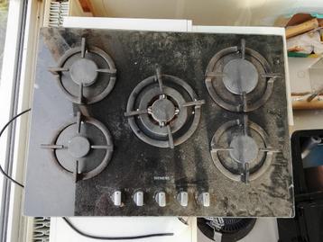 Taque de cuisson gaz, Electroménager, Tables de cuisson, Gaz, Encastré, Enlèvement, Utilisé