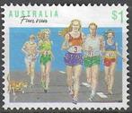 Australie 1990 - Yvert 1144 - Hardlopen (ST), Verzenden, Gestempeld