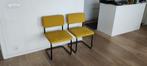 2 vintage stoelen, Twee, Gebruikt, Vintage 70's, Stof