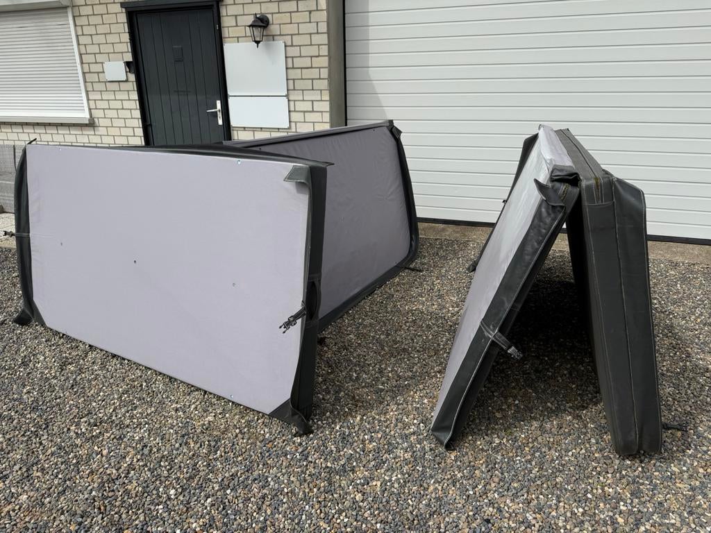 Cover zwemspa jacuzzi, Tuin en Terras, Bubbelbaden en Hottubs, Gebruikt, Vast, Afdekzeil, Ophalen