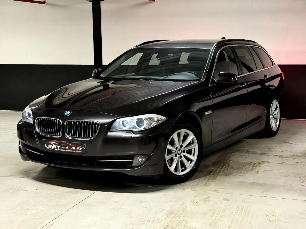 *BMW 520D BUSINESS * BREAK - TOP STAAT - GEKEURD - LEZ OKE✅, Autos, Euro 5, Entreprise, Garantie prolongée, Boîte manuelle