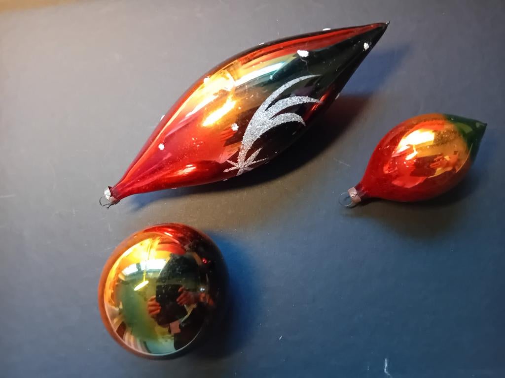 Vintage kerstballen, Diversen, Ophalen of Verzenden