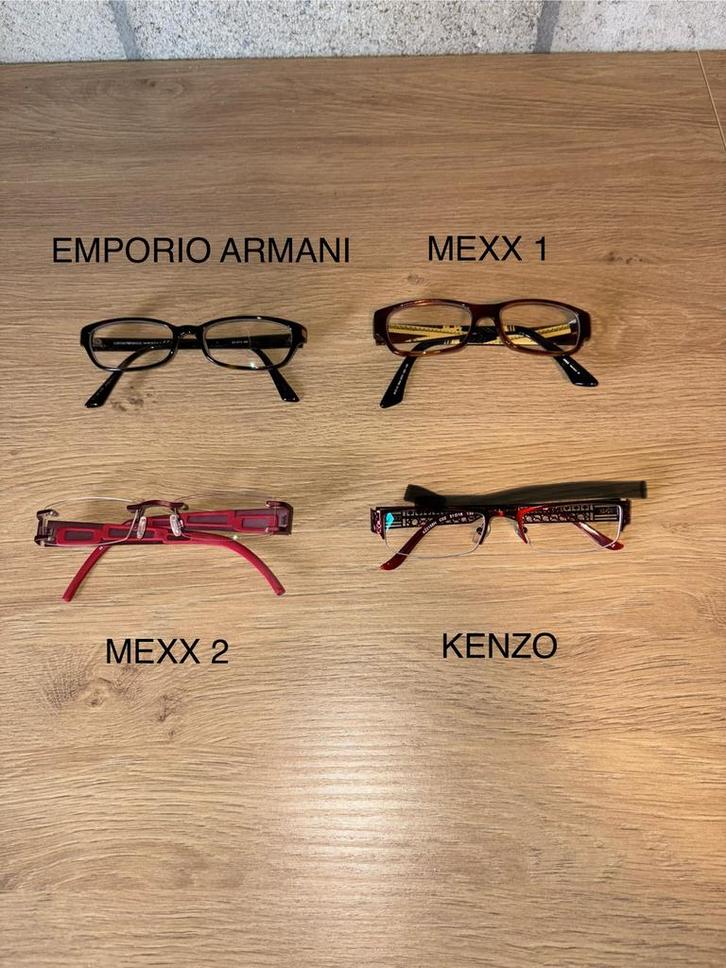 Brilmonturen diverse merken, Handtassen en Accessoires, Zonnebrillen en Brillen | Dames, Nieuw, Bril, Ophalen of Verzenden