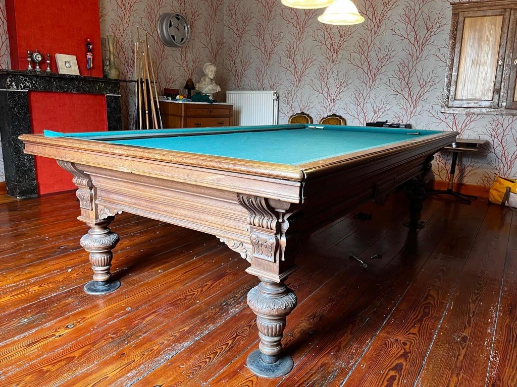 Billard carambole Vintage, Sport en Fitness, Biljarten en Poolen, Ophalen, Gebruikt, Pooltafel