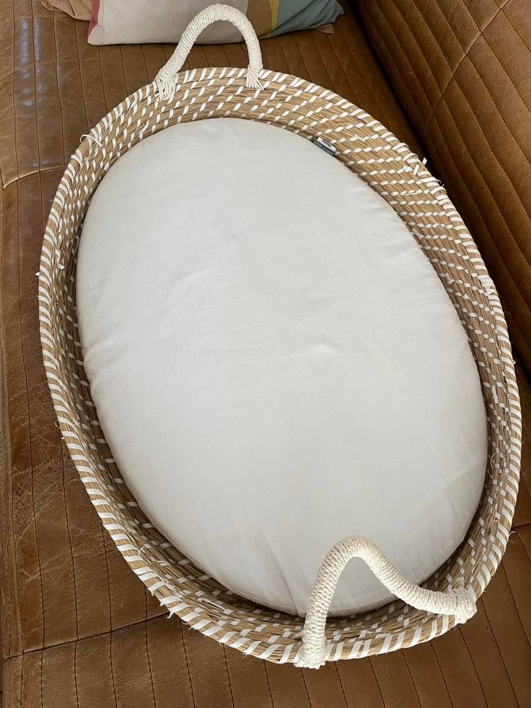 Verzorgingsmand baby, Gebruikt, Aankleedkussen, Standaard, Ophalen