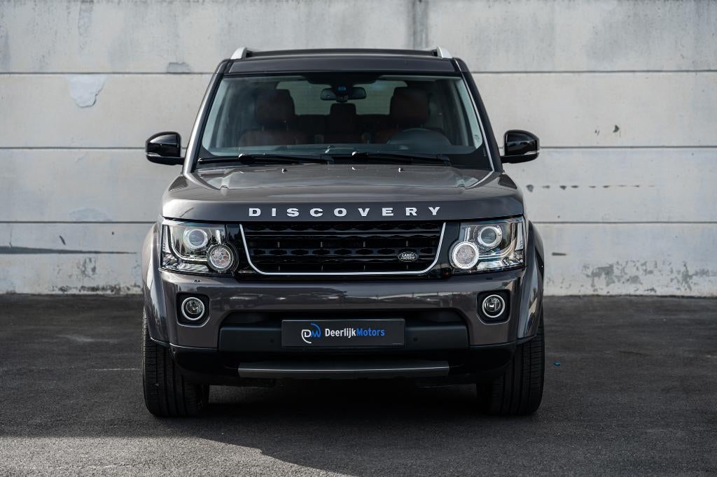 Land Rover Discovery SDV6 Landmark-7 BrownLeather Seats-Pano, Cuir, Argent ou Gris, Achat, Euro 6
