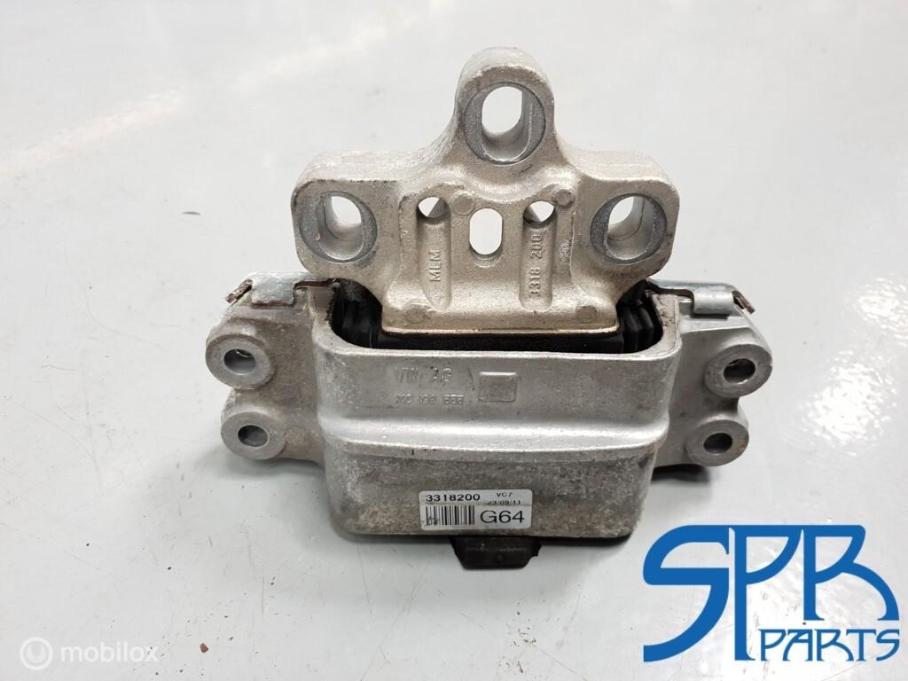 Motorsteun VW AUDI A3 SKODA SEAT BAKZIJDE 1K0199555AR LINKS, Gebruikt, Volkswagen, Ophalen of Verzenden, Volkswagen