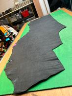 Antraciet crack nappa leer 1.3 mm dikte soepel A-157, Enlèvement ou Envoi, Comme neuf, Gris