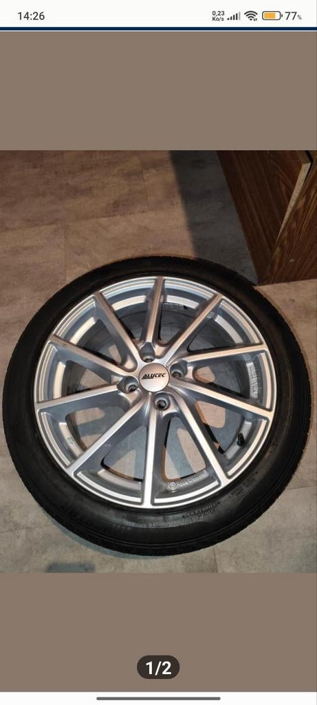 Une jante 17 pouce en Alu 498, Autos : Pièces & Accessoires, Pneus et Jantes, 4 Saisons, 17 pouces, Enlèvement