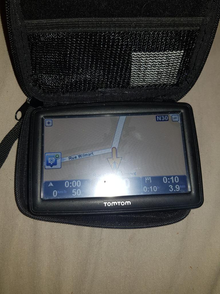 GPS tomtom, Enlèvement