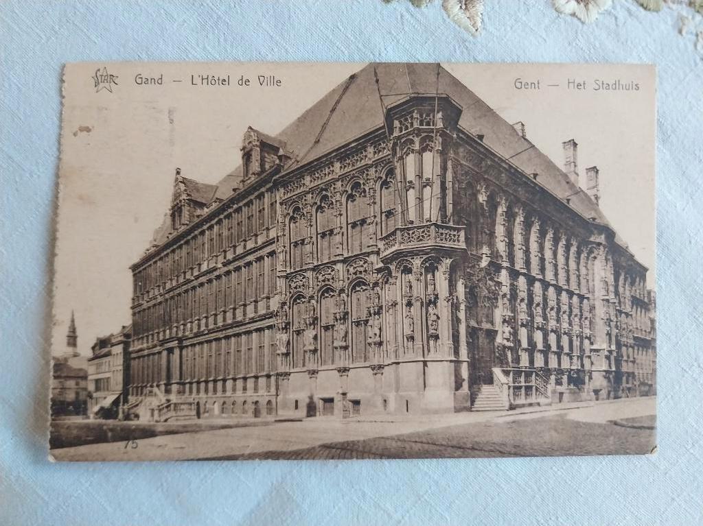 oude postkaart van " Gent ", Collections, Cartes postales | Belgique, Enlèvement ou Envoi, Affranchie, Flandre Orientale