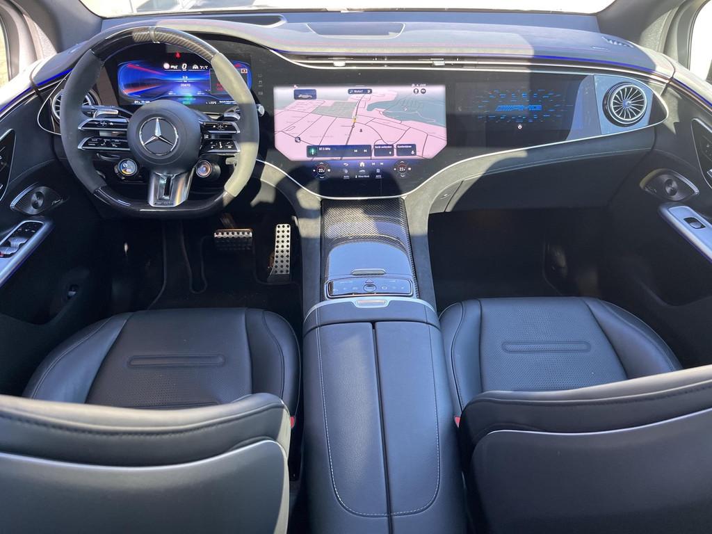Mercedes-Benz EQE 43 AMG SUV + NAPPA + PANO + BURMESTER + HY, Automaat, 4 deurs, Stof, Gebruikt