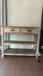 Houten commode - side tafel, Huis en Inrichting, Tafels | Sidetables, Ophalen, Zo goed als nieuw