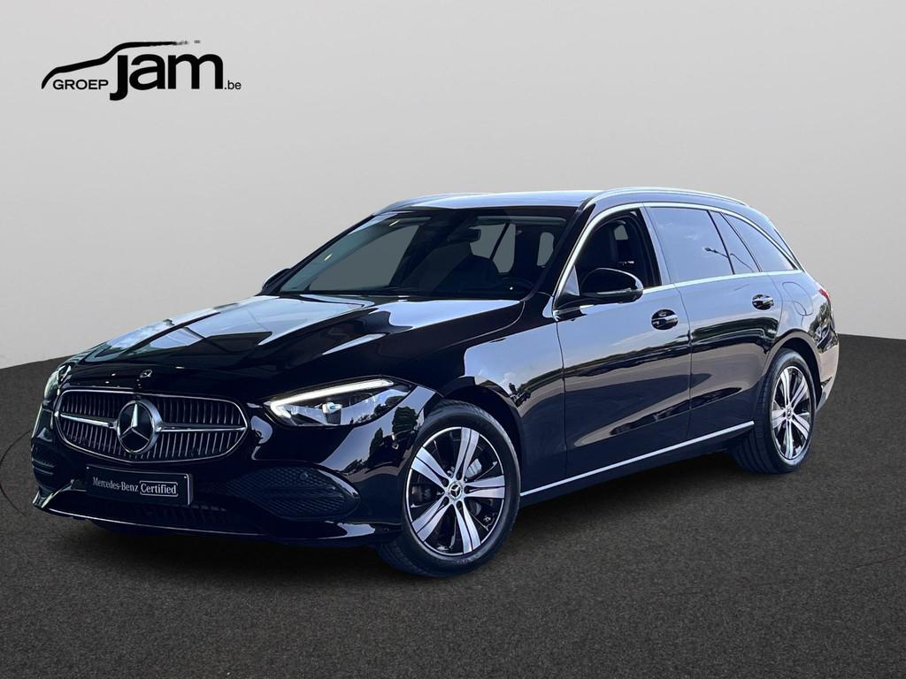 Mercedes-Benz C 300 de 4MATIC/Pano/trekh, Auto's, Automaat, 197 pk, Zwart, 4 cilinders