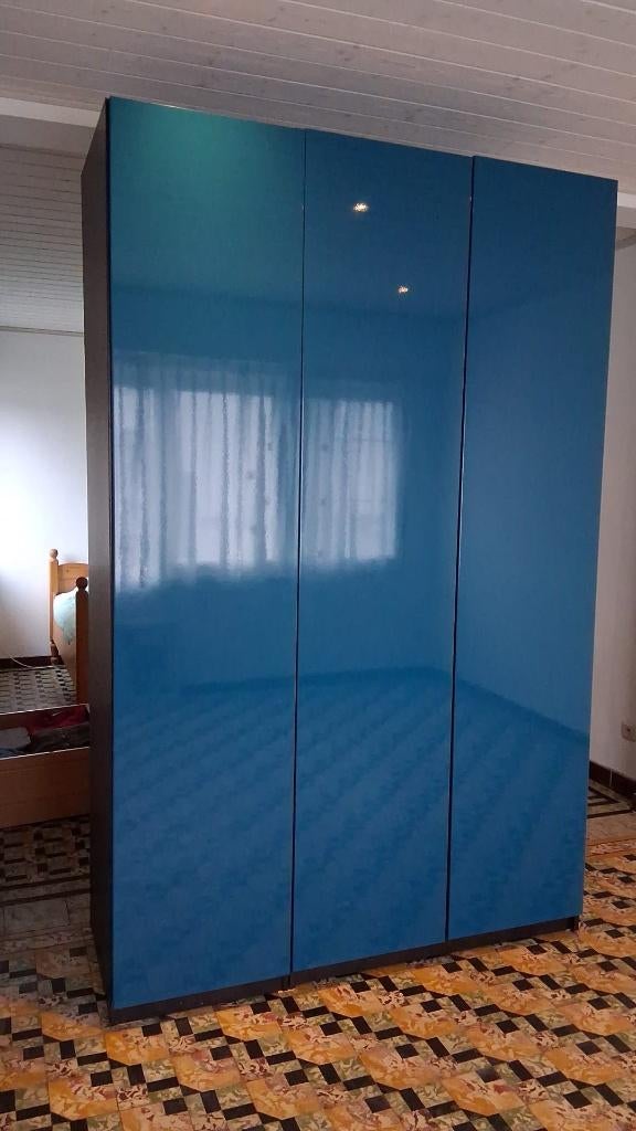 zwarte pax ikea kast met 3 deuren, Huis en Inrichting, Ophalen