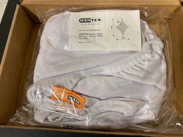 3 x Wentex Stretch Shape Diamond, Musique & Instruments, Lumières & Lasers, Neuf, Enlèvement