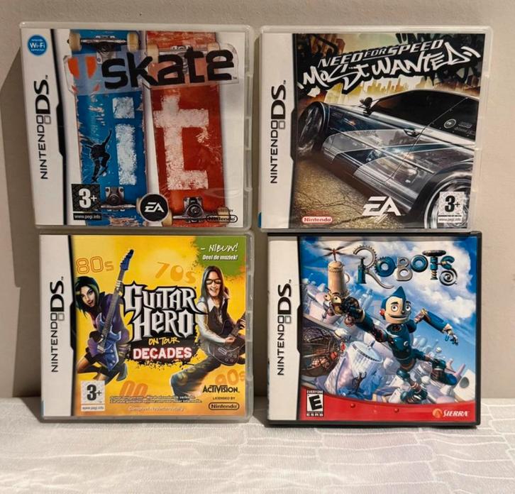 Nintendo DS Actie & Racing Bundle 4 Games, Consoles de jeu & Jeux vidéo, Jeux | Nintendo DS, Comme neuf, Aventure et Action, À partir de 3 ans