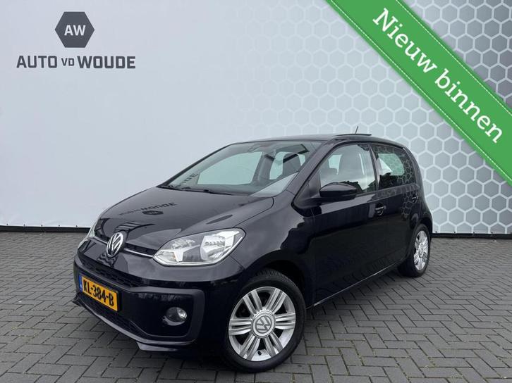 Volkswagen Up! 1.0 BMT high UP ASG Automaat Leer Panoramadak, Autos, Volkswagen, Entreprise, Achat, up!, ABS, Caméra de recul