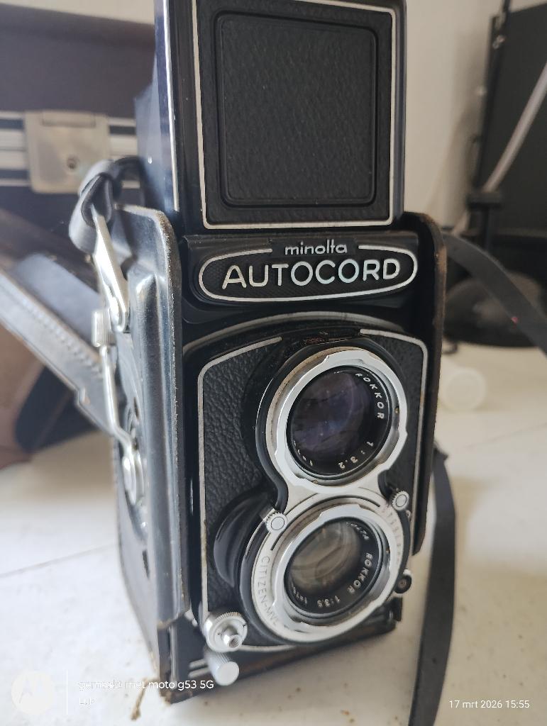Fototoestel Minolta Autocord, TV, Hi-fi & Vidéo, Appareils photo analogiques, Enlèvement, Utilisé, Reflex miroir, Minolta