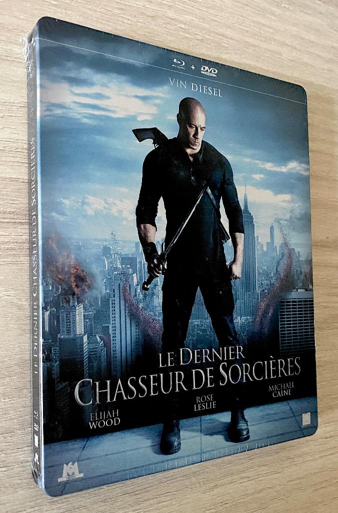 Steelbook - LE DERNIER CHASSEUR DE SORCIÈRES // NEUF / CELLO, CD & DVD, Blu-ray, Enlèvement ou Envoi, Neuf, dans son emballage