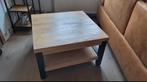 Eiken salontafel 70x70, Huis en Inrichting, Tafels | Salontafels, Ophalen, 50 tot 100 cm, 50 tot 75 cm, Vierkant