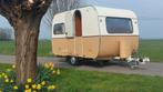 Lichtgewicht prachtige retro vintage caravan +retro voortent, Caravans en Kamperen, Overige merken, Tot en met 2, Bedrijf, Treinzit