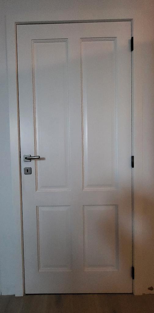 Half massieve binnendeuren, Doe-het-zelf en Bouw, Deuren en Vliegenramen, Zo goed als nieuw, Binnendeur, 200 tot 215 cm, 80 tot 100 cm