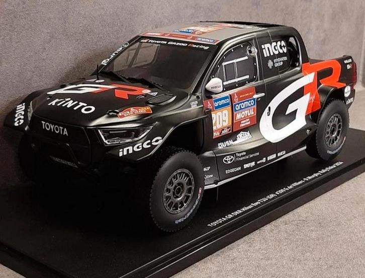 1:18/Toyota Hilux EVO#209/7 The Rally Dakar 2024/Nieuw, Hobby & Loisirs créatifs, Voitures miniatures | 1:18, Neuf, Voiture, Autres marques