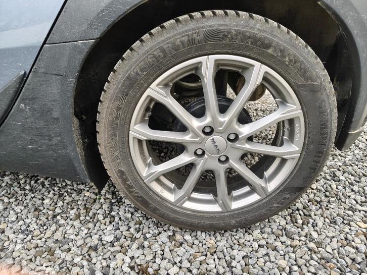 4 jante alu, Autos : Pièces & Accessoires, Pneus & Jantes, Pneus et Jantes, Pneus hiver, 17 pouces, 175 mm, Véhicule de tourisme