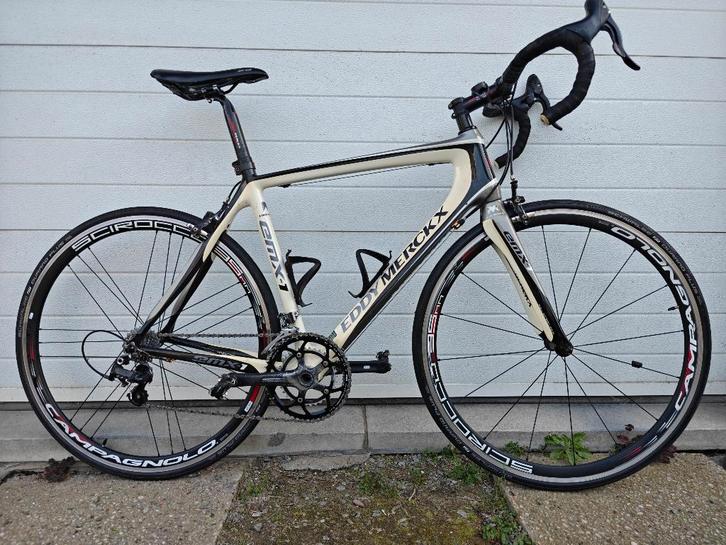 Eddy Merckx EMX-1 Carbon racefiets - Campagnolo, Fietsen en Brommers, Fietsen | Heren | Sportfietsen en Toerfietsen, Gebruikt
