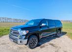 Toyota Tundra 5.7 V8 CrewMax 4x4 LPG 2015 Belgisch kenteken, Auto's, Automaat, 4 deurs, Zwart, Leder
