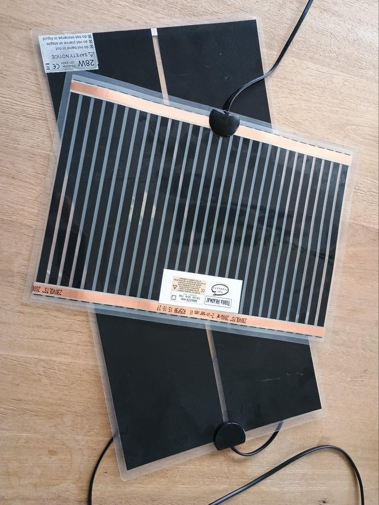 Warmtematten, Ophalen of Verzenden, Zo goed als nieuw, Terrarium of Paludarium